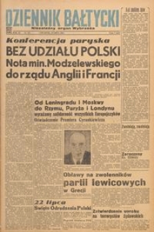 Dziennik Bałtycki 1947, nr 187