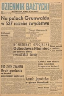 Dziennik Bałtycki 1947, nr 192