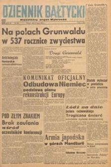 Dziennik Bałtycki 1947, nr 192