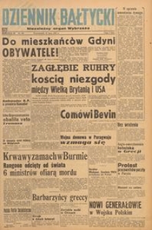 Dziennik Bałtycki 1947, nr 198