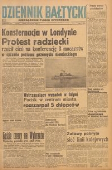 Dziennik Bałtycki 1947, nr 231