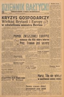 Dziennik Bałtycki 1947, nr 243