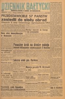 Dziennik Bałtycki 1947, nr 256 a