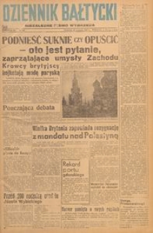 Dziennik Bałtycki 1947, nr 266