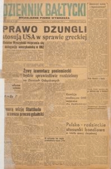 Dziennik Bałtycki 1947, nr 279
