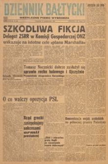 Dziennik Bałtycki 1947, nr 281