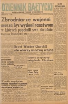 Dziennik Bałtycki 1947, nr 286