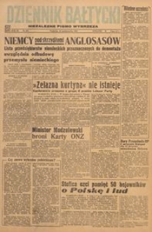 Dziennik Bałtycki 1947, nr 287