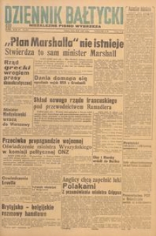 Dziennik Bałtycki 1947, nr 293
