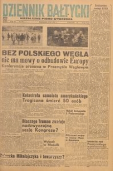 Dziennik Bałtycki 1947, nr 295