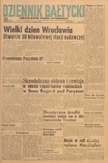 Dziennik Bałtycki 1947, nr 317