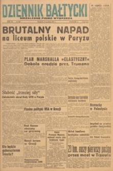 Dziennik Bałtycki 1947, nr 349