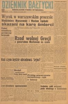 Dziennik Bałtycki 1947, nr 354