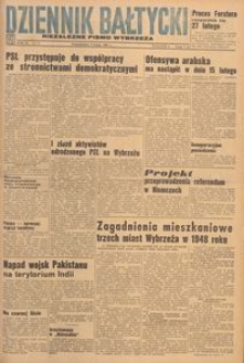 Dziennik Bałtycki, 1948, nr 39