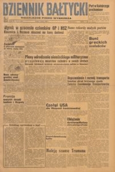 Dziennik Bałtycki, 1948, nr 62