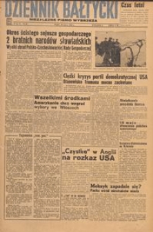 Dziennik Bałtycki, 1948, nr 85