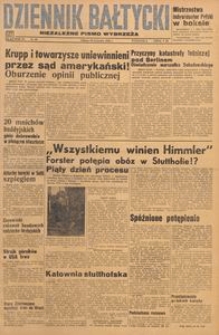 Dziennik Bałtycki, 1948, nr 98