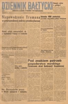Dziennik Bałtycki, 1948, nr 161