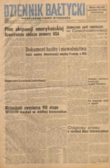 Dziennik Bałtycki, 1948, nr 179