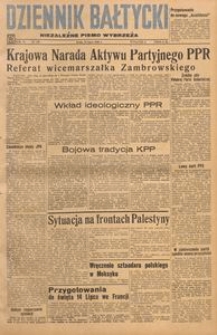 Dziennik Bałtycki, 1948, nr 192