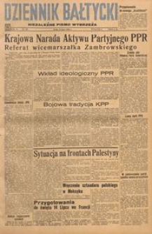 Dziennik Bałtycki, 1948, nr 192