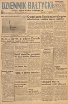 Dziennik Bałtycki, 1948, nr 285