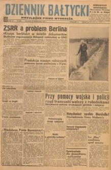 Dziennik Bałtycki, 1948, nr 291
