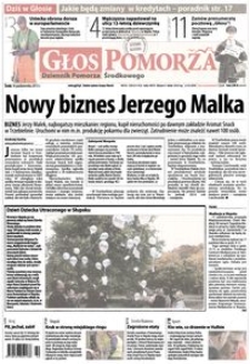 Głos Pomorza, 2013, październik, nr 242