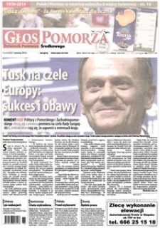 Głos Pomorza, 2014, wrzesień, nr 202