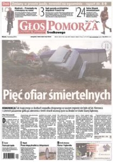 Głos Pomorza, 2014, wrzesień, nr 221