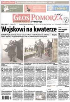 Głos Pomorza, 2014, styczeń, nr, 2014, nr 8