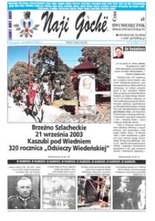 Naji Goch&euml; : dwumiesięcznik społeczno-kulturalny, 2003, nr 6