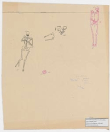 Koszalin - G&oacute;ra Chełmska, stan. 1. [Plan szkielet&oacute;w na arze 1C ćw B]