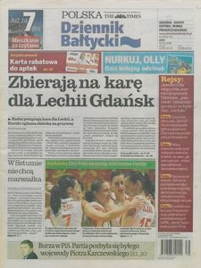 Dziennik Bałtycki, 2009, nr 225