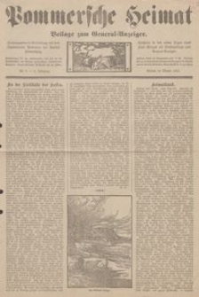 Pommersche Heimat. Beilage zum General-Anzeiger, 1912, Nr. 7