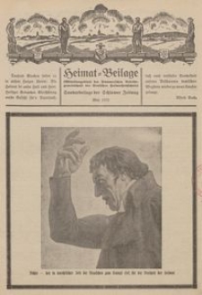 Heimat-Beilage (Mitteilungsblatt der Pommerschen Arbeitsgemeinschaft der Deutschen Heimathochschule). Sonderbeilage der Schlawer Zeitung