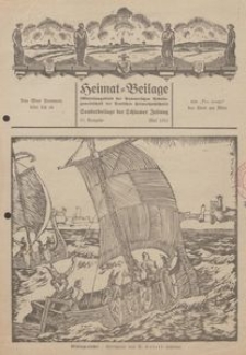 Heimat-Beilage (Mitteilungsblatt der Pommerschen Arbeitsgemeinschaft der Deutschen Heimathochschule). Sonderbeilage der Schlawer Zeitung