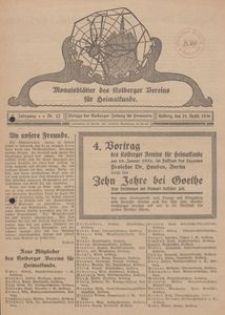 Monatsblätter des Kolberger Vereins für Heimatkunde, 1930, Nr. 12