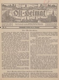 Ost-Heimat. Beilage zum Geselligen, 1929, Nr. 24