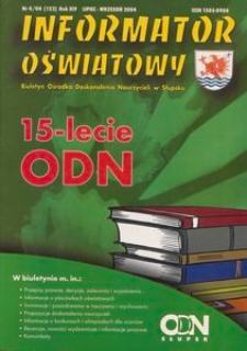 Informator Oświatowy, 2004, nr 4