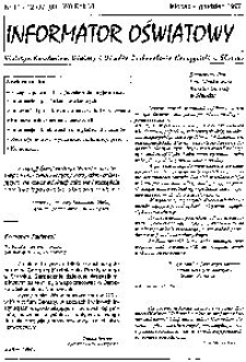 Informator Oświatowy, 1997, nr 11/12