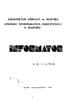 Informator, 1993, nr 3/4