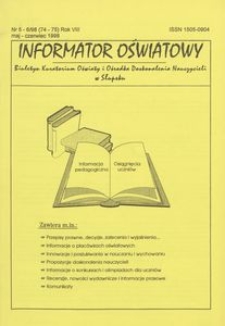 Informator Oświatowy, 1998, nr 5/6