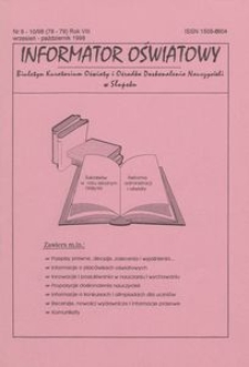 Informator Oświatowy, 1998, nr 9/10