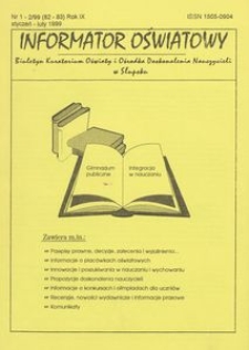 Informator Oświatowy, 1999, nr 1/2
