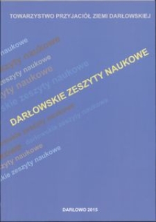 Darłowskie Zeszyty Naukowe, 2015, nr 11