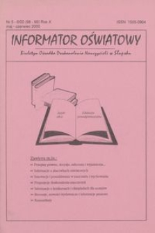 Informator Oświatowy, 2000, nr 5/6