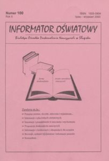 Informator Oświatowy, 2000, nr 7/9