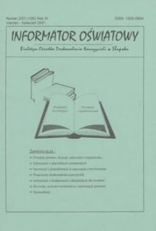 Informator Oświatowy, 2001, nr 2