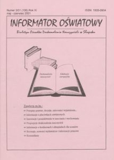 Informator Oświatowy, 2001, nr 3